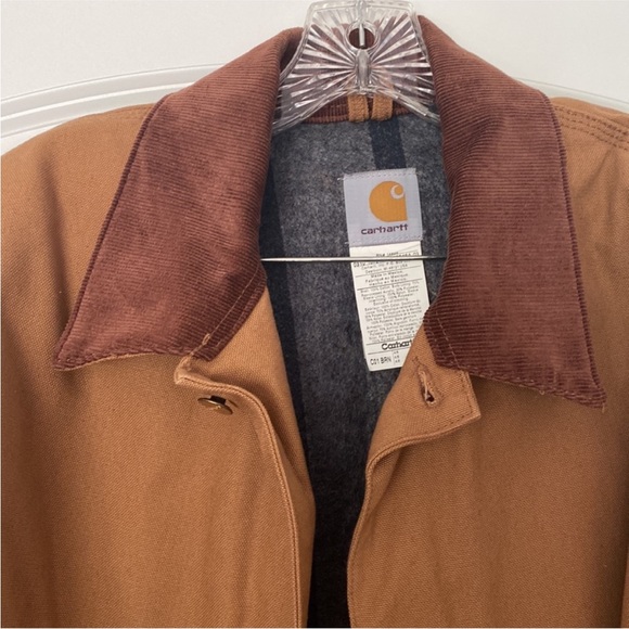 Loose fit firm duck blanket lined chore coat 46 regular NWOT - Picture 5 of 9